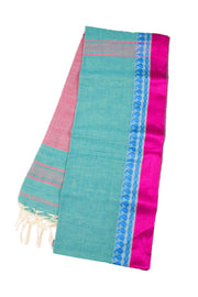 Green Shantipur Tant Bengal Cotton Saree 10074971