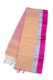 Brown Shantipur Tant Bengal Cotton Saree 10074973