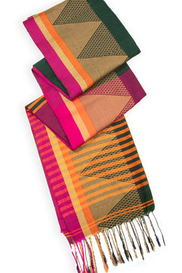 Green Bengal Handwoven Cotton Saree 10075321