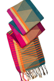 Green Bengal Handwoven Cotton Saree 10075324