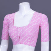 Pink Banarasi Cotton Blouse