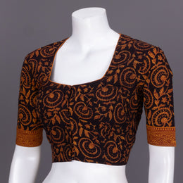 Black Bagh Printed Cotton Blouse 10072451