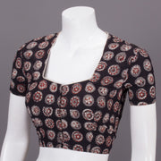 Black Jahota Printed Cotton Blouse 10073330