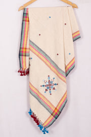 Off- White Bhujodi Kala Cotton Dupatta 10070534 - Avishya