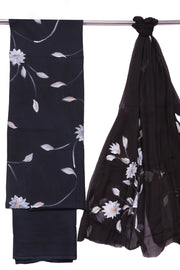 Black Hand Painted Co-ord Set 10072964