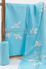 Blue Hand Painted Co-ord Set 10073739