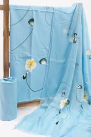 Blue Hand Painted Co-ord Set 10073741