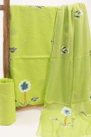 Green Hand Painted Co-ord Set 10073745