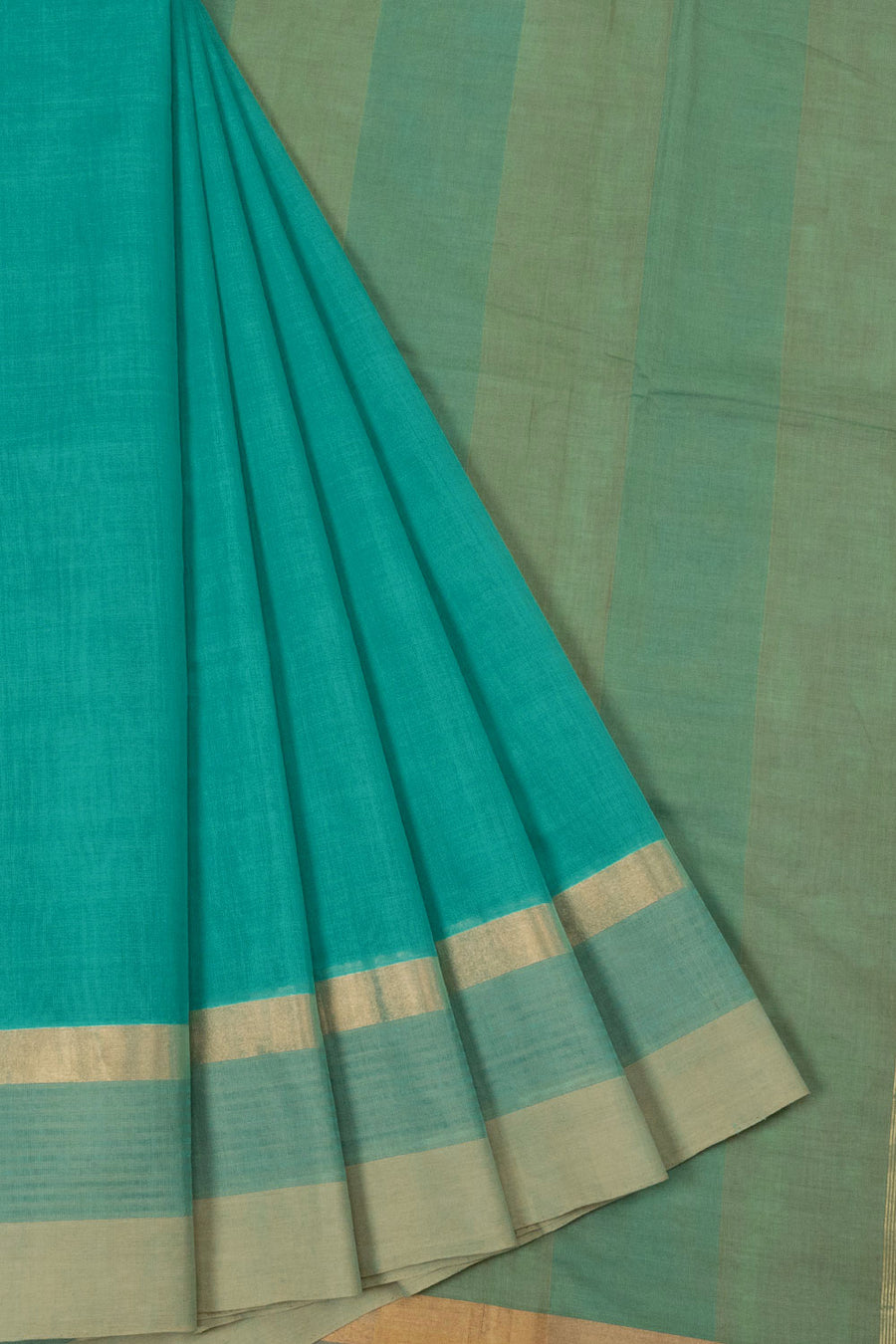 Blue Negamam Cotton Saree - Avishya