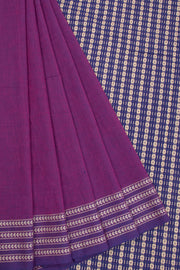 Purple Begumpuri Cotton Sarees 10068637 - Avishya