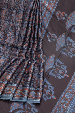 Black Vanaspathi Modal Silk Saree