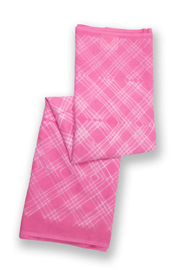 Pink Shibori Dyed Mulmul Cotton Saree  10074092