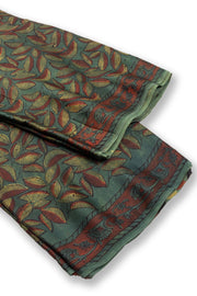 Green Vanaspathi Printed Modal Vegan Silk Sarees 10074140