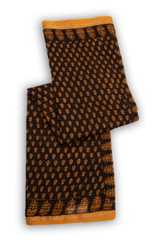 Black Bagh Printed Silk Cotton Saree 10074203