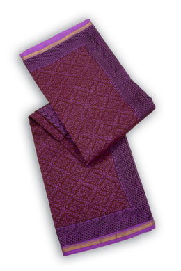 Purple Bagh Printed Silk Cotton Saree 10074205