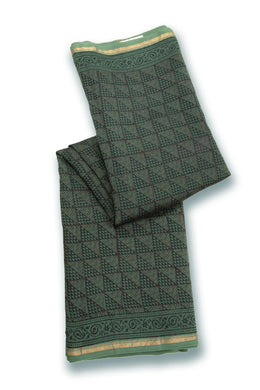 Maroon Bagh Printed Silk Cotton Saree  10074210