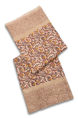 Beige Kashmiri Printed Silk Saree 10075986