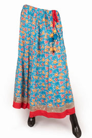 Printed Kalidar Cotton Skirt 10055166