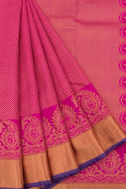 Kanjivaram Pure Zari Jacquard Silk Saree 10033733