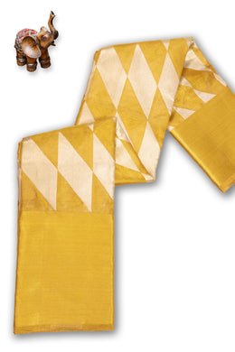 Gold Monotone Kanjivaram Pure Silk Saree 10074788