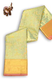 Green Kanjivaram Pure Silk Saree10074794