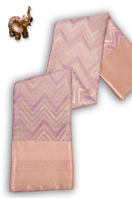 Lavender Kanjivaram Pure Silk Saree 10074798