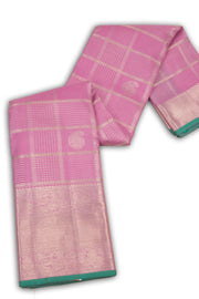 Wild Orchid Monotone Kanjivaram Silk Saree 10075619