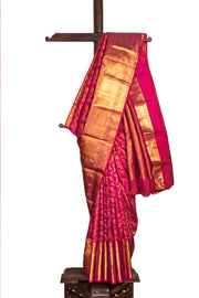 Pink Kanjivaram Pure Silk Saree 10076163