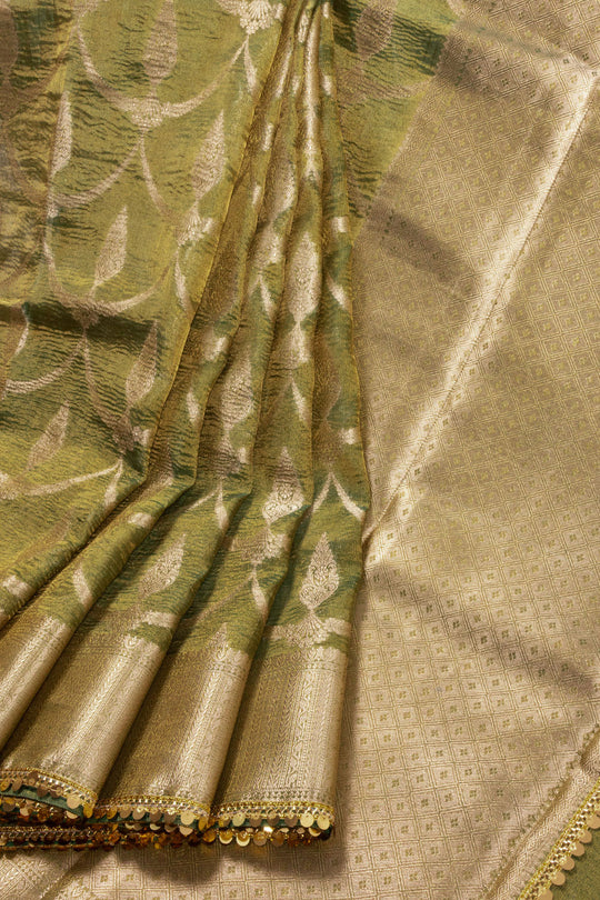Banarasi tissue classic Budget Saree