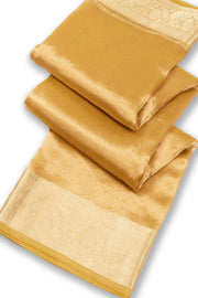 Gold Banarasi Tissue Silk Saree 10074275