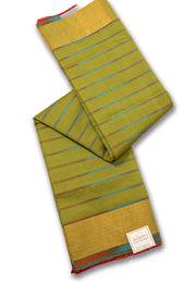 Green South Silk Cotton Saree 10073544