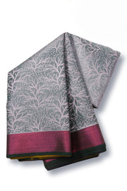 Green South Tissue Silk Cotton Saree 10073586