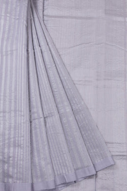 Lavender Handloom Chanderi Silk Saree