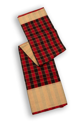 Multi colour Chanderi Silk Cotton Saree 10075377