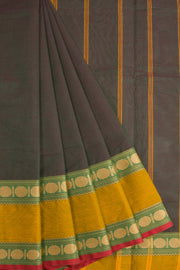 Green Handloom Chettinad Cotton Saree 10072708