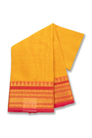 Yellow Handloom Chettinad Cotton Saree 10075101
