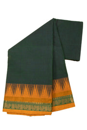 Green Handloom Chettinad Cotton Saree 10075104