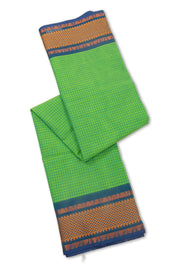 Green Handloom Chettinad Cotton Saree 10075812