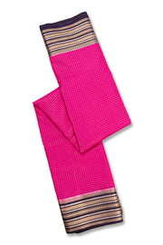 Pink Mysore Semi Crepe Silk Saree 10077215