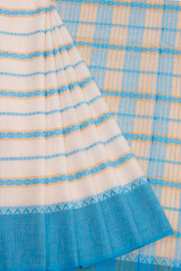 Pink Handloom Ganga Jamuna Dhaniakhali Cotton Saree 10068844