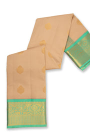 Brown Lightweight Fancy Kanjivaram Silk Saree with Contrast Pallu 10074851