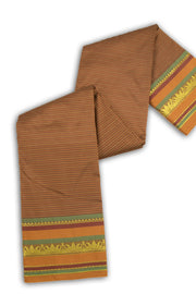Brown Sugar Kanjivaram Vegan Silk Saree 10075541