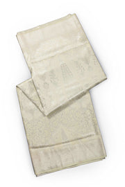 White Whisper Kanjivaram Tissue Vegan Silk Saree 1005566