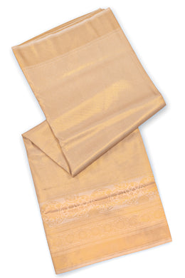 Gold Kanjivaram Tissue Vegan Silk Saree 10075567