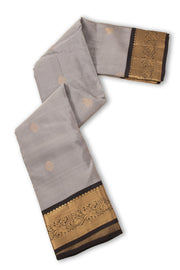 Grey Kanjivaram Silk Saree 10076046