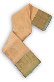 Beige Kanjivaram Silk Saree 10076056