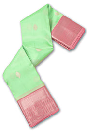 Green Kanjivaram Silk Saree 10076065