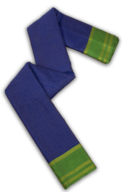 Blue Art Silk Kanjivaram Saree With Checks Design 10076337