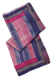 Multi Colour Printed Tussar Silk Saree 10076291