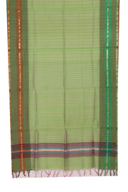 Green Silk Cotton Dupatta 10064103 